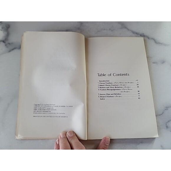 The Fondue Party Cookbook By Beth Merriman Paperback - Picture 4 of 10